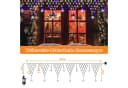 Rosnek LED-Lichtervorhang LED Lichterkette Sterne Weihnachten Bild 1