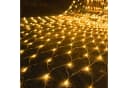 Merry 2024 LED-Lichternetz Warmweiß 8 Modi Bild 2
