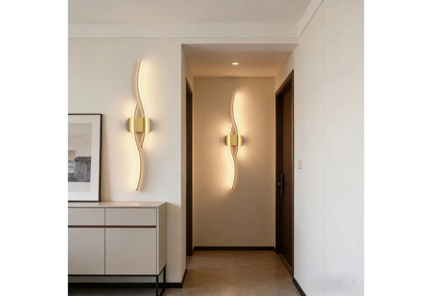 MUPOO LED Wandleuchte Modern Wandlampe Dimmbar LED - Bild 5