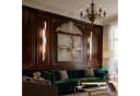 Jibenhome LED Wandleuchte Innen Wandlampe Wave Line, Minimalistische, LED fest integriert, mit Fernbedienung & Touch-Steuerung, 3000K-6000K, Timer Bild 5