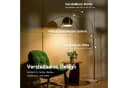 MUPOO Stehlampe Gold Bogenlampe Metall Marmorsockel Fernbedienung Bild 1