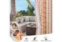 BTTO V&G Outdoorvorhang 2er-Set Wasserdicht Boho Gardinen Ösen Bild 2