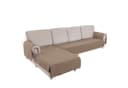 BTTO L-förmiger Sofahusse 2er Set Wasserdicht Beige Gesteppt Bild 2