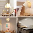 Jibenhome LED Nachtlicht E27 Dimmbar USB Aufladbar 3 Farben Fernbedienung Bild 3