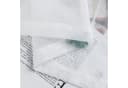 Jibenhome Schiebegardine 2er Set Voile Vorhänge mit Ösen und Baumstickerei Bild 5