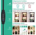 Jibenhome LED Pflanzenlampe 4er-Pack Dimmbar Timer Vollspektrum Bild 1
