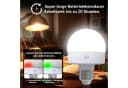 MUPOO LED Nachtlicht E27 Dimmbar USB Aufladbar 3 Farben Fernbedienung Bild 5