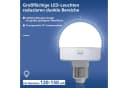MUPOO LED Nachtlicht E27 Dimmbar RGB USB Aufladbar mit Fernbedienung Bild 3