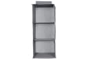 Jibenhome Hängender Kleiderschrank-Organizer Grau Faltbar Bild 1