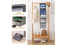 Jibenhome Hängeregal Organizer Grau 3/4/5 Lagen Faltbar Bild 3