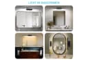 Jibenhome LED Wandleuchte Schwarz Aluminium 330° drehbar dimmbar Bild 3