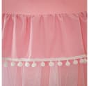 BTTO Betthimmel Moskitonetz Polyester Rosa Ohne Bohren Bild 5