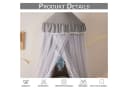 BTTO Betthimmel Moskitonetz Polyester Grau 270cm Bild 4