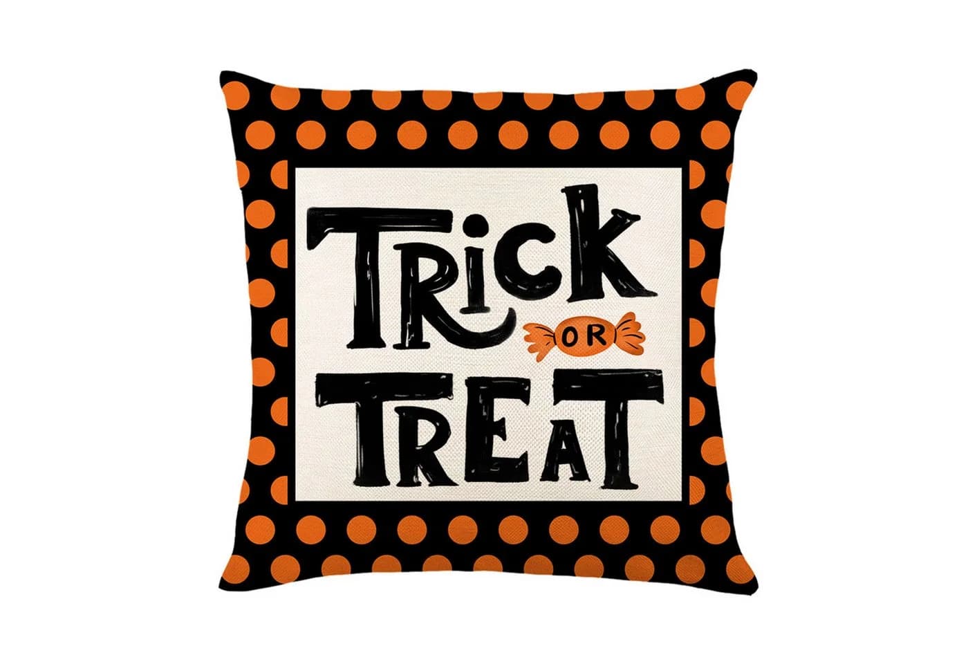 BTTO Kissenhüllen Halloween 45x45cm Leinenmischung 4er Set - Bild 3
