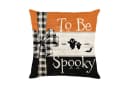 BTTO Kissenhüllen Halloween 45x45cm 4er Set Leinenmischung Bild 5