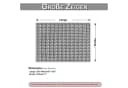 BTTO Sofaschoner mit Quasten Karo Rot Bild 1