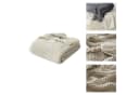 BTTO Wohndecke Weich Flauschig Sofa Kuscheldecke Beige Bild 2
