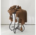 BTTO Wohndecke Weich Flauschig Sofa Kuscheldecke Braun Bild 1