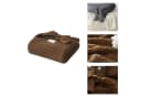 BTTO Wohndecke Weich Flauschig Sofa Kuscheldecke Braun Bild 2