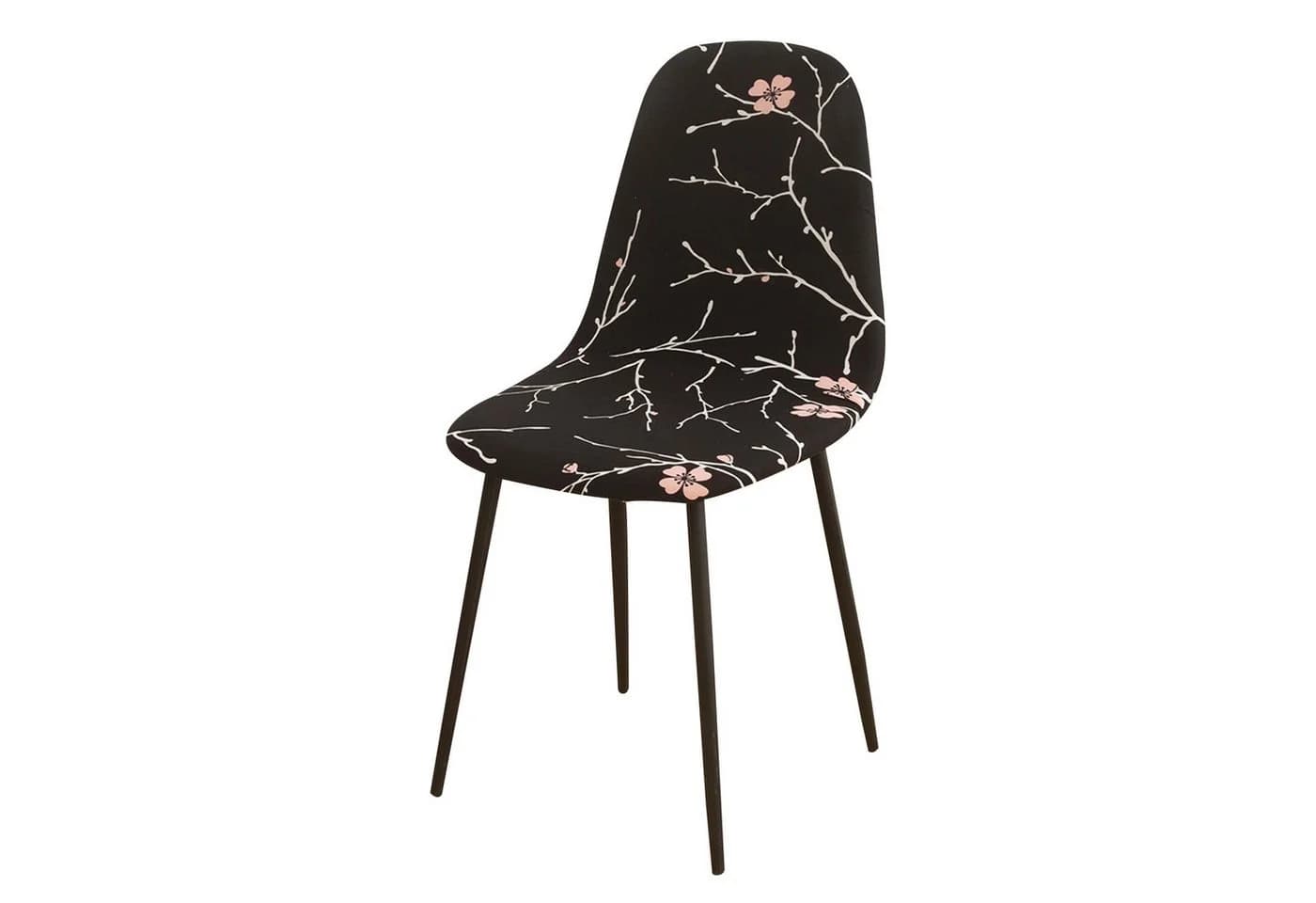 BTTO Stuhlhusse Floral Bedruckt für Armlose Schalenstühle - Bild 2