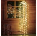 Jibenhome Dekobaum Lichtervorhang Baumvorhang 8 Modi Wasserfall-Lichterkette USB Timer Fernbedienung Bild 4