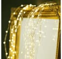 Jibenhome Dekobaum Lichtervorhang Baumvorhang 8 Modi Wasserfall-Lichterkette USB Timer Fernbedienung Bild 5