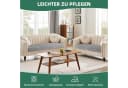 Jibenhome Sofabezug Floral Grau Elastisch Stretch 1/2/3 Sitzer Bild 4