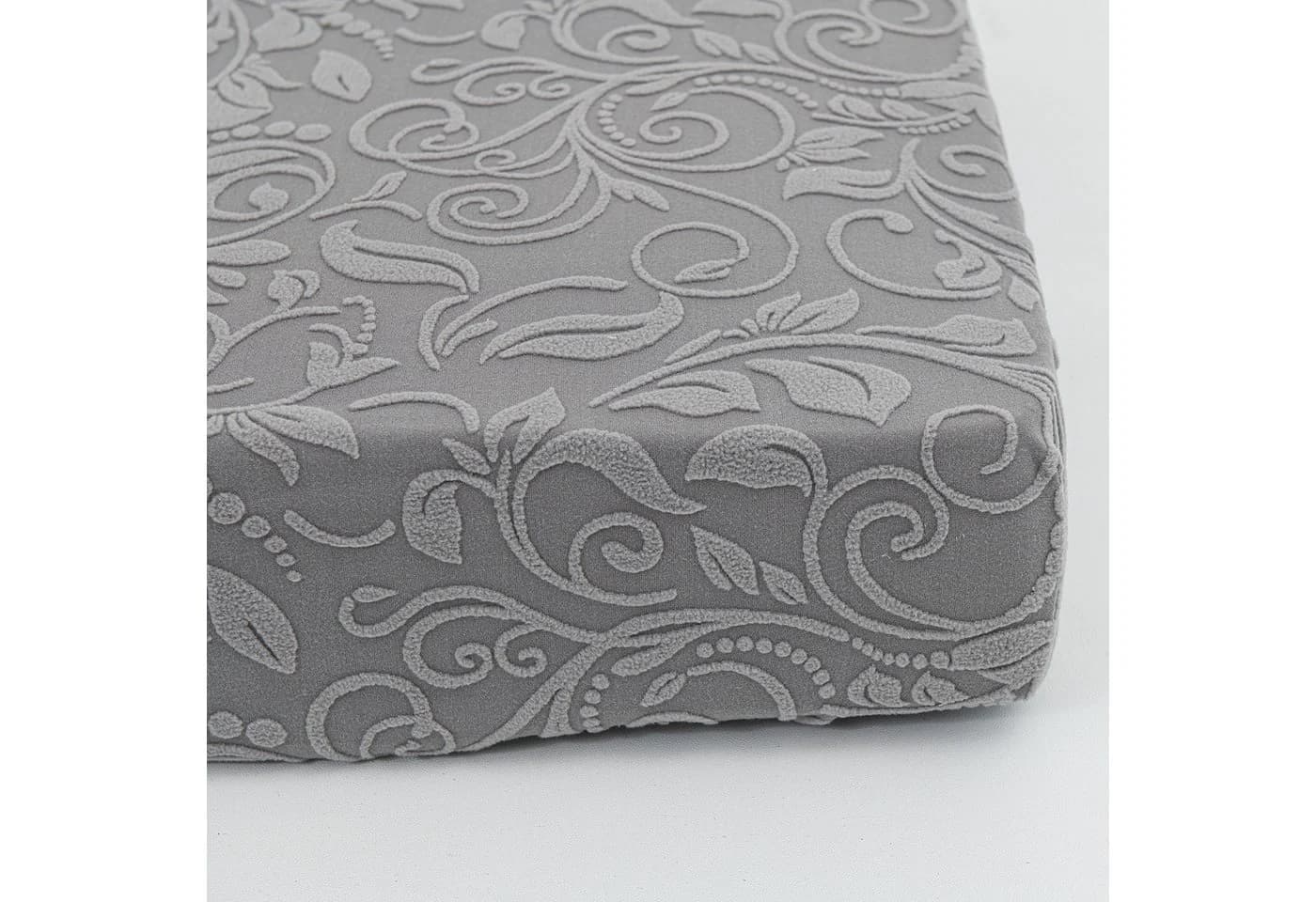 Jibenhome Sofabezug Floral Grau Elastisch Stretch 1/2/3 Sitzer - Bild 5
