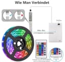 MUPOO LED Streifen RGB mit Fernbedienung Bild 1