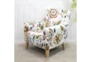 BTTO Sesselbezug Floral Bunt Stretch mit Armlehnen Bild 5