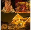 Rosnek Solar LED-Lichternetz Wasserdicht Garten Deko 8 Modi Bild 4