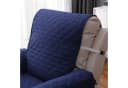 BTTO Sesselschoner Marineblau Gesteppt mit elastischem Band Bild 3