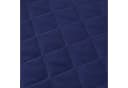 BTTO Sesselschoner Marineblau Gesteppt mit elastischem Band Bild 4