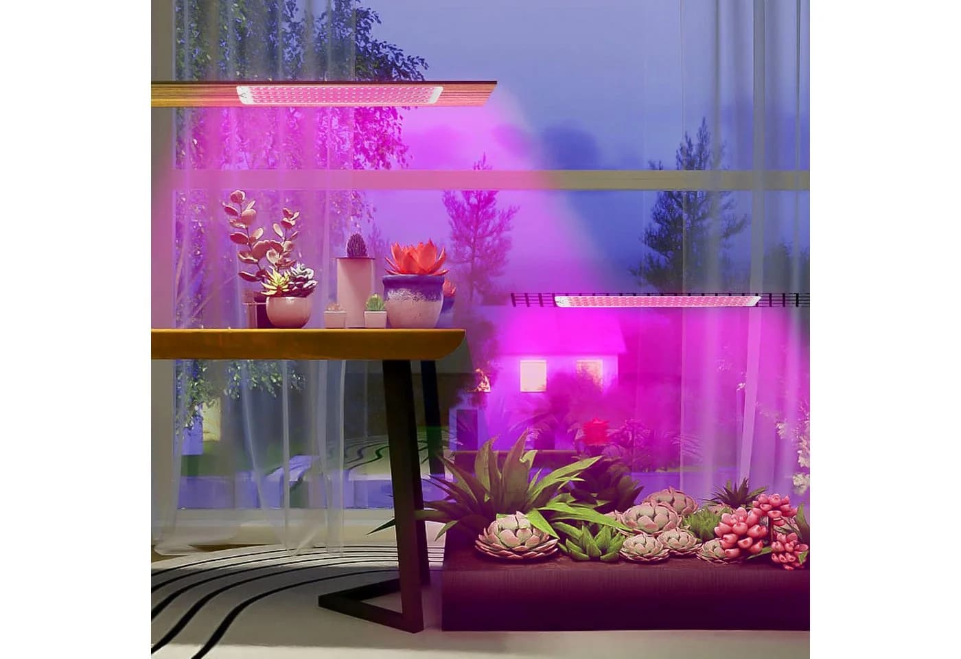 Jibenhome Pflanzenlampe USB LED Vollspektrum Dimmbar Timer - Bild 5