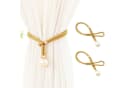 BTTO Vorhangkordel Raffhalter Gold Glasperlen Bild 2