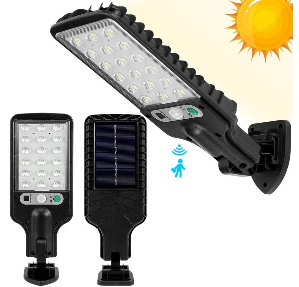 MUPOO LED Solarleuchte Außen mit Bewegungssensor Weiß - Bild 2
