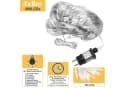 MUPOO LED-Lichternetz Warmweiß 6W Energiesparen 8 Modi Lichterkette 6x4m Bild 1