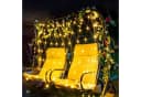 MUPOO LED-Lichternetz Warmweiß 6W Energiesparen 8 Modi Lichterkette 6x4m Bild 5