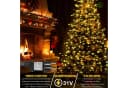 MUPOO LED-Baummantel 2025 Neu LED Baummantel Weihnachtsbeleuchtung Lichterkette Mit Ring, 8 Modi, Timer und Speicherfunktion, 31V Energiesparen Lichterkette Bild 3