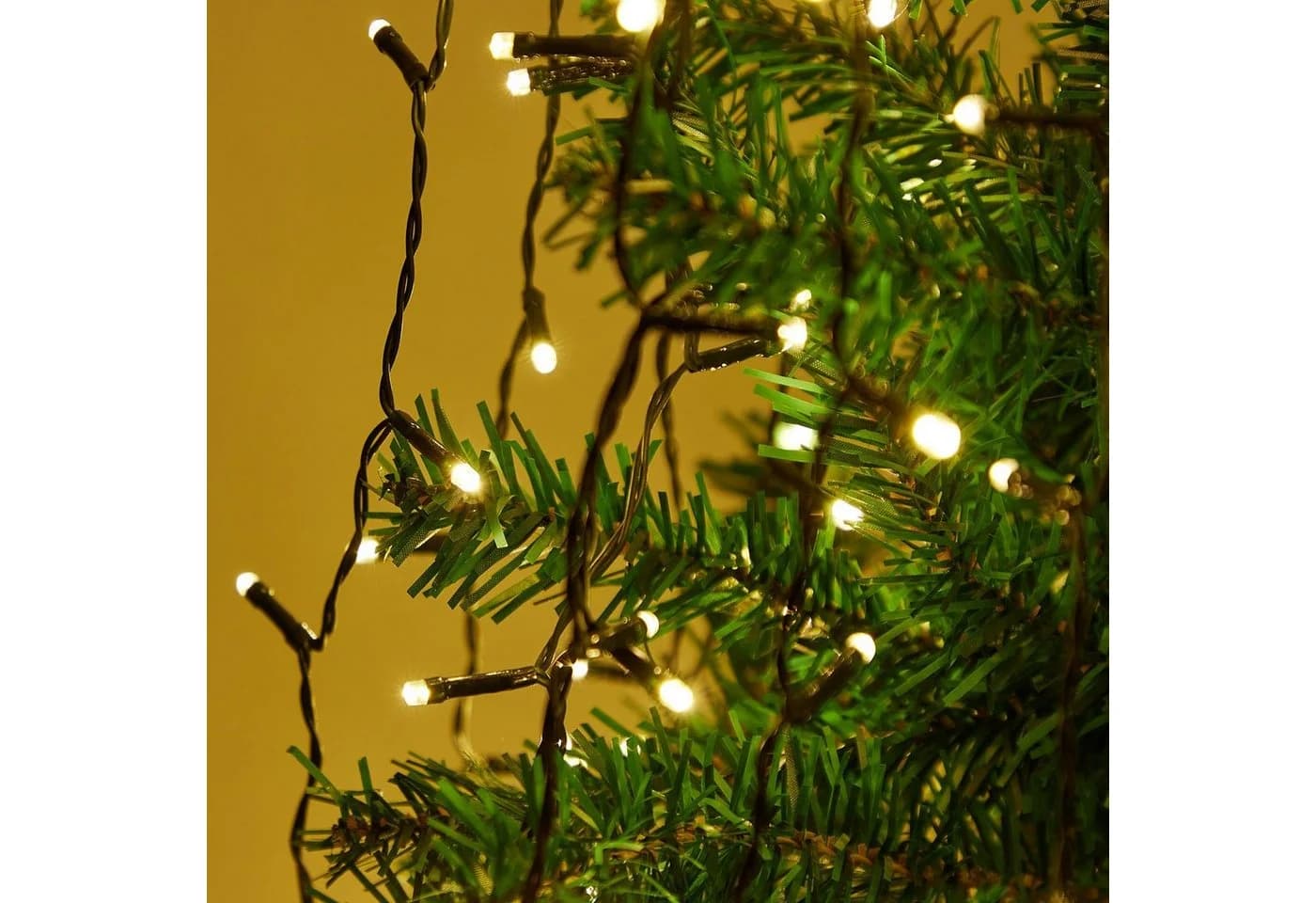 MUPOO LED-Baummantel 2025 Neu LED Baummantel Weihnachtsbeleuchtung Lichterkette Mit Ring, 8 Modi, Timer und Speicherfunktion, 31V Energiesparen Lichterkette - Bild 4