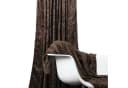 BTTO V&G Blickdicht Vorhang Samt Velvet Kräuselband (2 St) Toffee Braun Bild 4