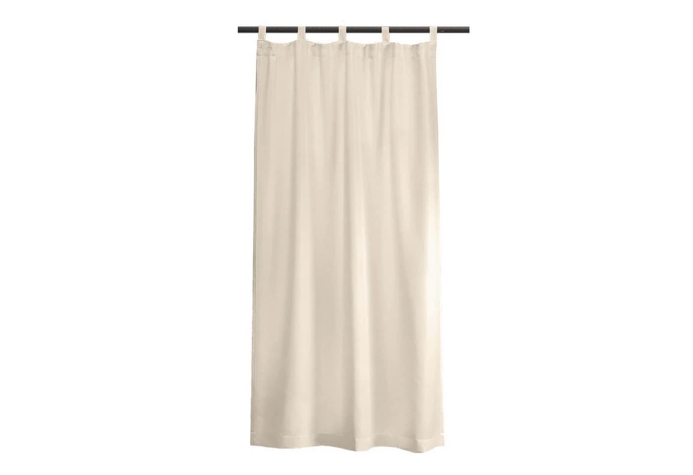 BTTO V&G Vorhang Outdoor Wetterfest Verdunkelungsvorhang Schlaufengardine Beige
