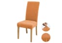 BTTO Stuhlbezug Orange Blatt-Jacquard Stretch Bild 2