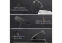 MUPOO LED Leselampe Klemmlampe USB-Aufladbar 3 Farben 10 Helligkeitsstufen Bild 4