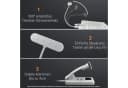 MUPOO LED Leselampe Klemmlampe USB Aufladbar 3 Farben 10 Helligkeitsstufen Bild 5