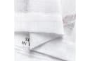 Jibenhome Scheibengardine Transparent Weiß 2 Stück Leinen-Look Bild 5