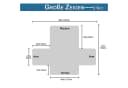 Jibenhome Gesteppter Sofahusse Wasserdicht Rutschfest Beige Bild 1