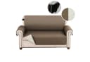 Jibenhome Gesteppter Sofahusse Wasserdicht Rutschfest Beige Bild 2