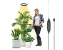 Laybasic Pflanzenlampe LED Vollspektrum 72 LEDs Schwarz mit Timer Bild 2