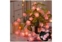 MUPOO LED-Lichterkette mit Kunstblumen-Rosen, 3m, 20 LEDs, Warmweiß Bild 2